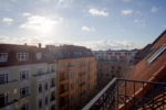 Penthousewohnung mit Blick auf den Fernsehturm - Ausblick Terrasse