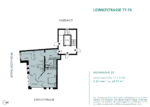 Vermietete und charmante 2 Zimmerwohnung in der City West - Grundriss